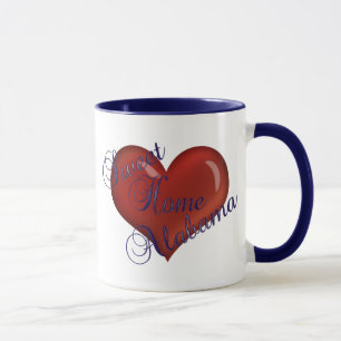 Caneca Alabama Sweet Home Café Mug