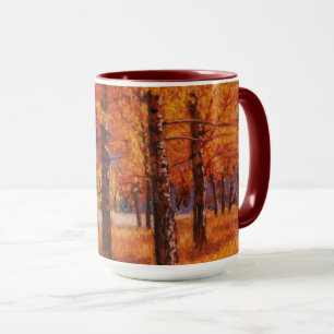 Caneca Álamos do Colorado em Bela Luz Outonal
