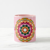 ALANA ~ Personalizada Gem Stones Fractal ~ Mug