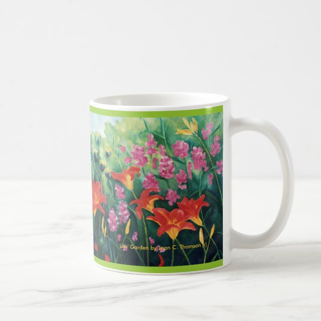 Caneca alaranjada do hemerocallis (Direita)