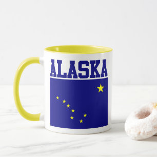 Caneca Alasca Flag Mug