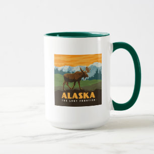 Caneca Alasca   Moose Fronteira