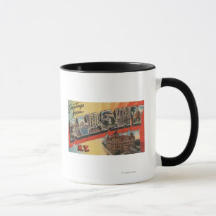 Caneca Albany, Nova Iorque - Cenas com Letra Grande 2