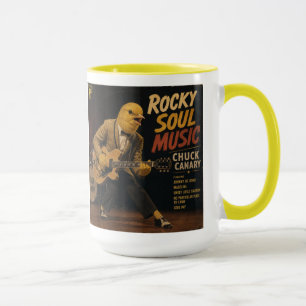 Caneca Álbum de Chuck Canary: uma Paródia