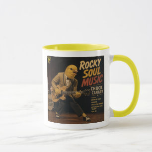 Caneca Álbum de Chuck Canary: uma Paródia