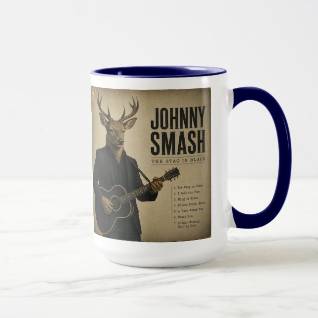 Caneca Álbum de Johnny Smash: uma Paródia (Direita)