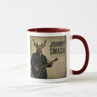 Caneca Álbum de Johnny Smash: uma Paródia