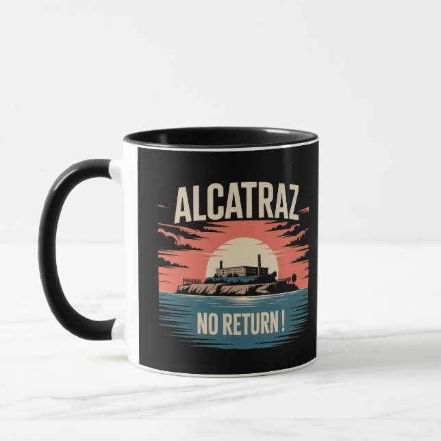 Caneca Alcatraz. (Esquerda)