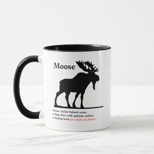 Caneca Alce, É O Que Há Para Jantar (Esquerda)