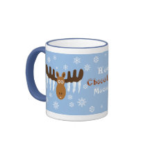 Alces do chocolate de Head_Icicle Antlers_Hot dos