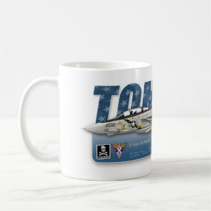 Caneca alegre de F-14 Tomcat VF-84 Rogers