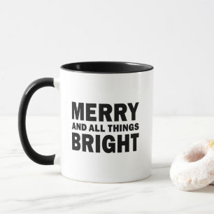 Caneca Alegre e tudo Brilhante   Feriado