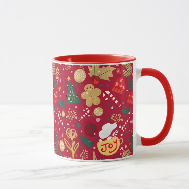 Caneca Alegria de Natal (Direita)