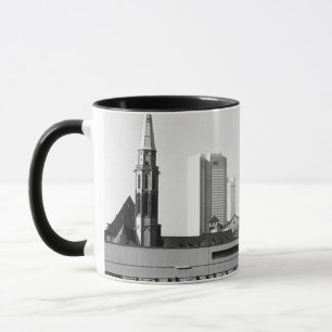Caneca Alemanha Antiga Frankfurt Igreja de São Nicolau