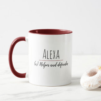 Caneca "Alexa"| Nome Significa Mug