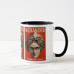 Caneca Alexander o homem que sabe a mágica