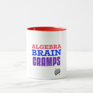 Caneca Álgebra Cérebro Cobra Matemática Professora de Álg