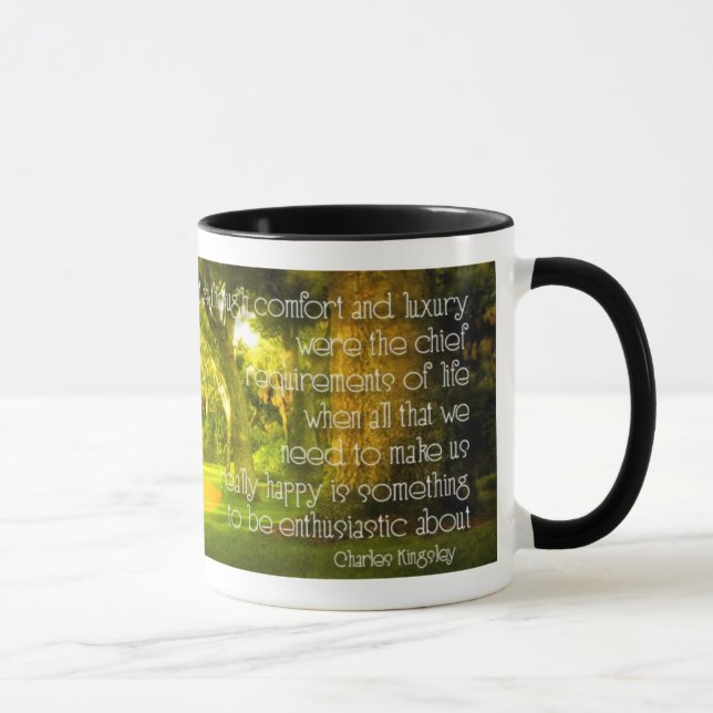 Caneca Algo ser entusiástico aproximadamente (Direita)