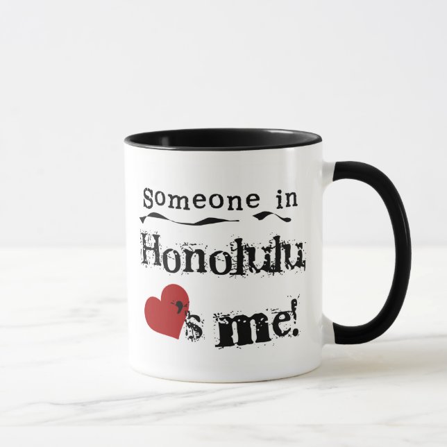 Caneca Alguém em Honolulu (Direita)