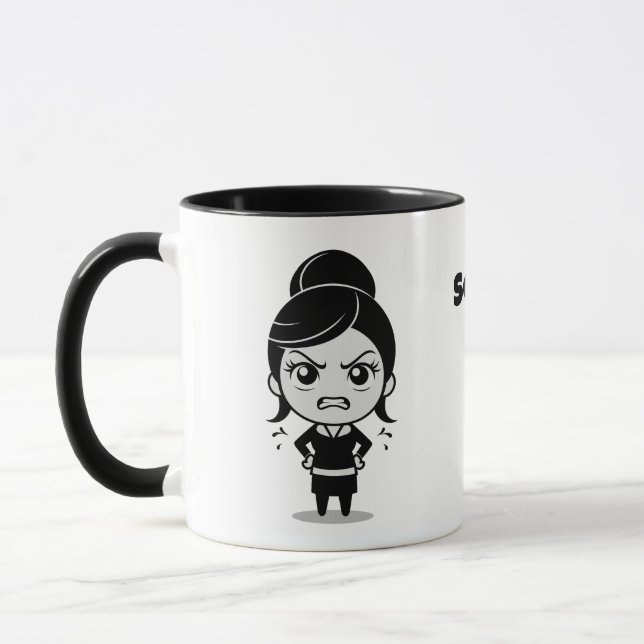 Caneca Alguém está indo para o tempo limite (Esquerda)