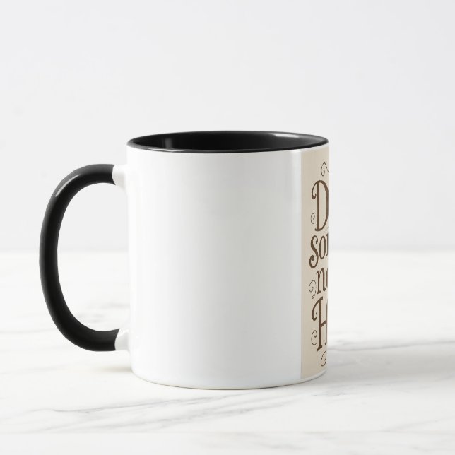 Caneca "Alguém precisa de um abraço" Elf Combo Mug (Esquerda)