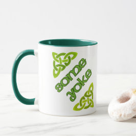 Caneca Algum Yoke - Irlandês Engraçado Design Mug