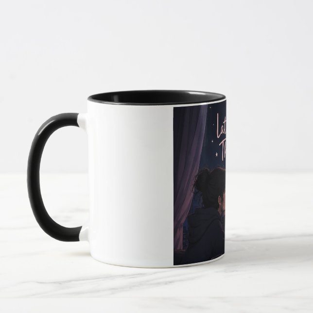 Caneca Alien Pensamentos Noturnos   (Esquerda)