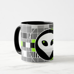 Caneca Alienígena de caneta