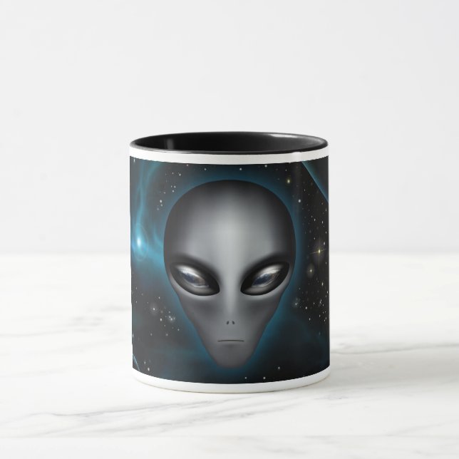 Caneca Alienígena de Roswell II (caneca) (Centro)