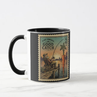 Caneca Alimentado por Plantas Boa Captura - Arte de Selo
