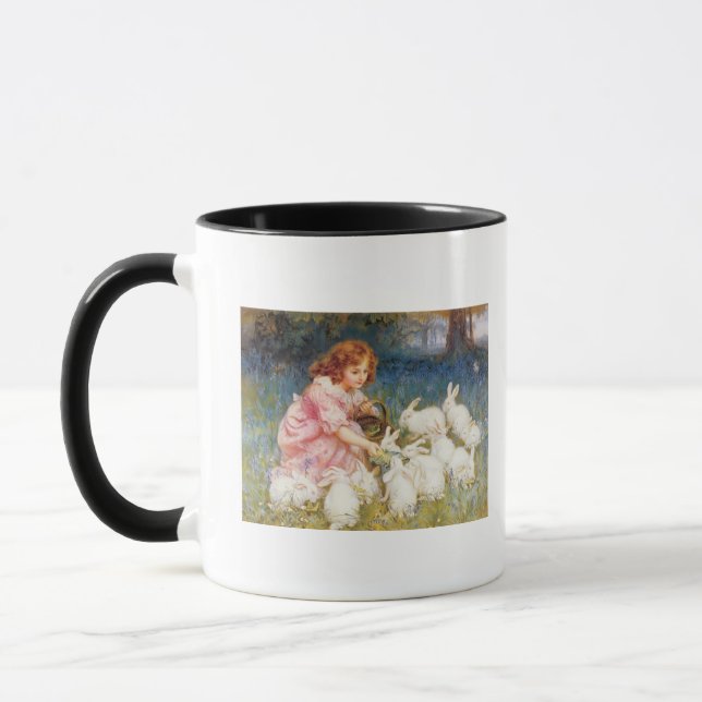 Caneca Alimentando os coelhos (Esquerda)