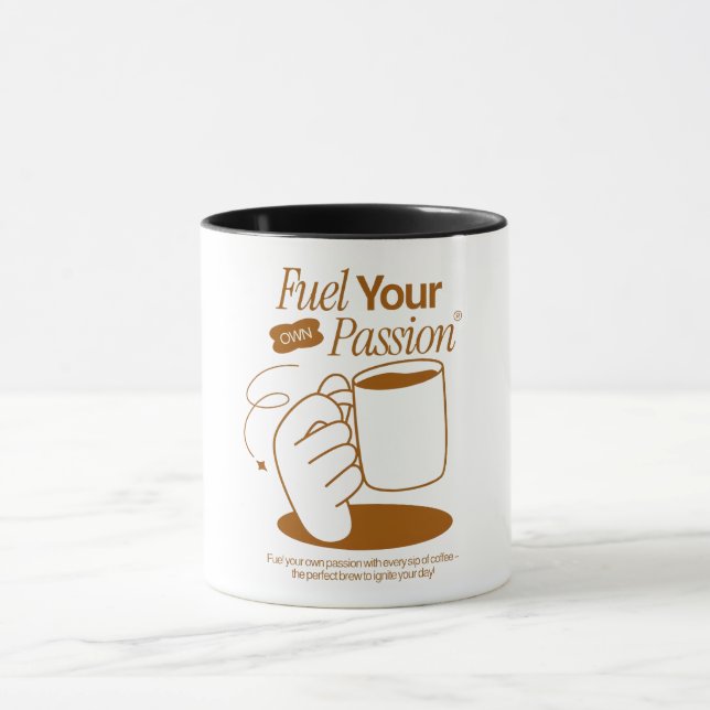 Caneca Alimente Sua Própria Paixão (Centro)