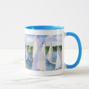 Caneca alinhamento dos scows de c