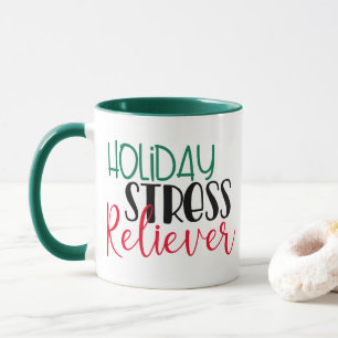 Caneca Alívio de stress de férias Bebendo de Natal Le