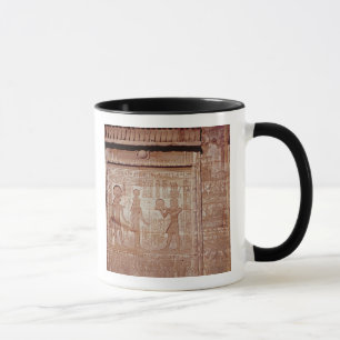 Caneca Alivio que descreve um faraó