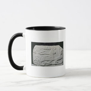 Caneca Alivio que descreve uma caça dos cervos