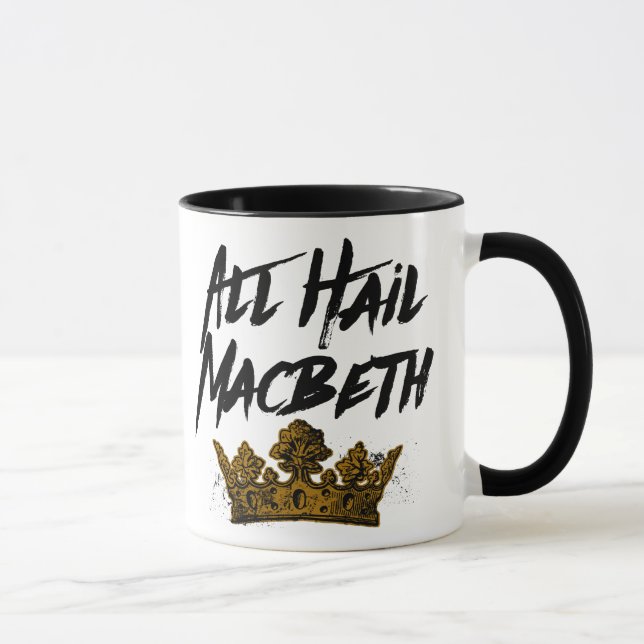 Caneca All Hail Macbeth (Direita)
