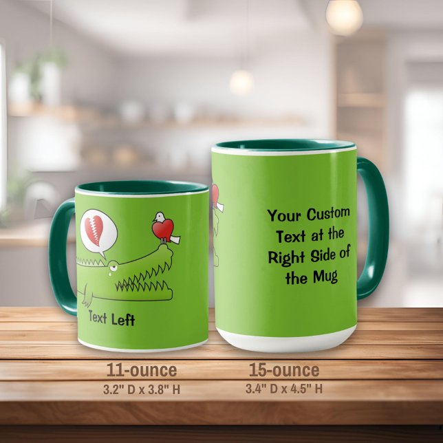 Caneca Alligator in Love Mug (Criador carregado)