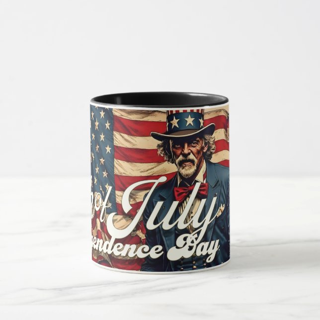 Caneca Alma Orgulhosa do 4 de Julho (Centro)