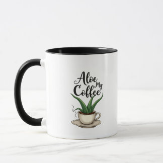 Caneca Aloe meu café