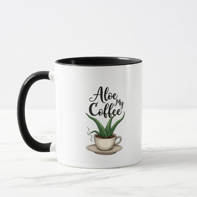 Caneca Aloe meu café (Esquerda)