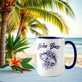 Caneca Aloha Bass-Hawaiian Blue