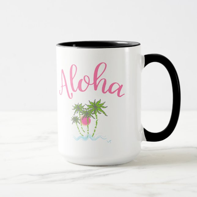 Caneca Aloha Beaches Hawaiian Style Summera (Direita)