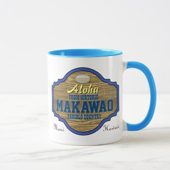 Caneca Aloha de Makawao, Havaí (Direita)