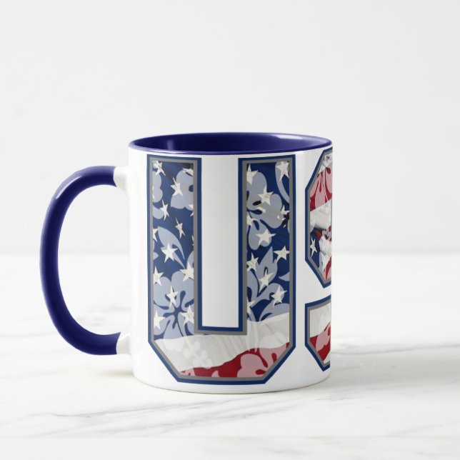 Caneca Aloha USA Mug (Esquerda)