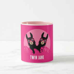 Caneca Alpaca llama Twins