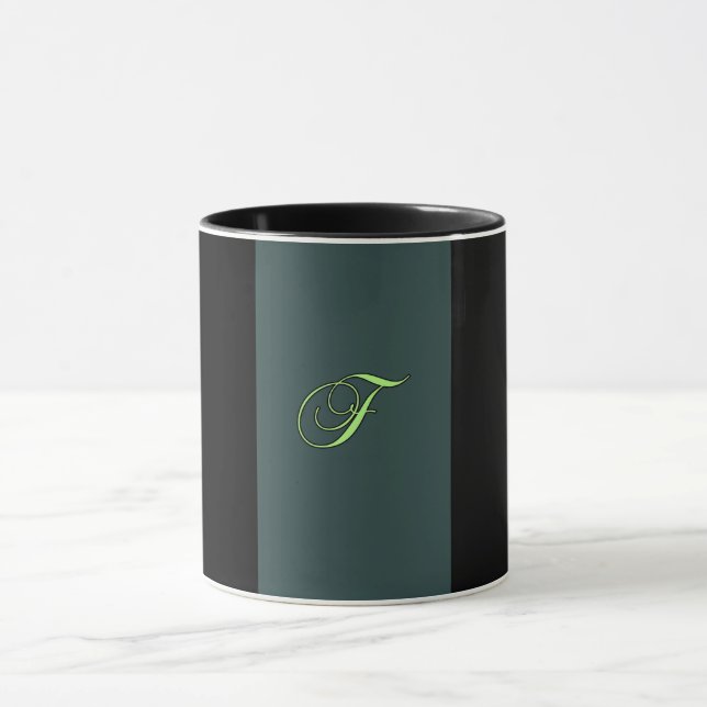 CANECA ALPHABET INICIAL F MONOGRAM (Centro)