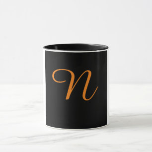 CANECA ALPHABET INICIAL N MONOGRAMA