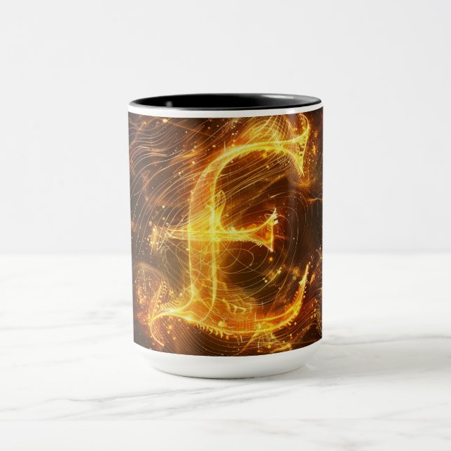 Caneca Alphabet Mug: "E" (Centro)