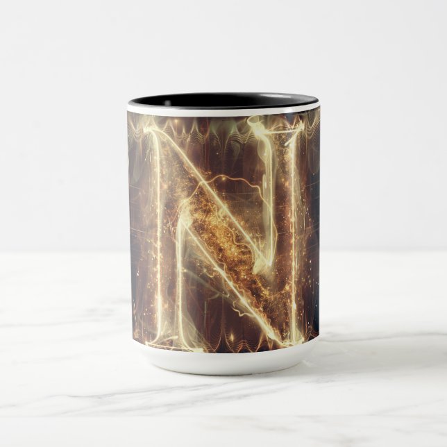 Caneca Alphabet Mug: 'N' (Centro)